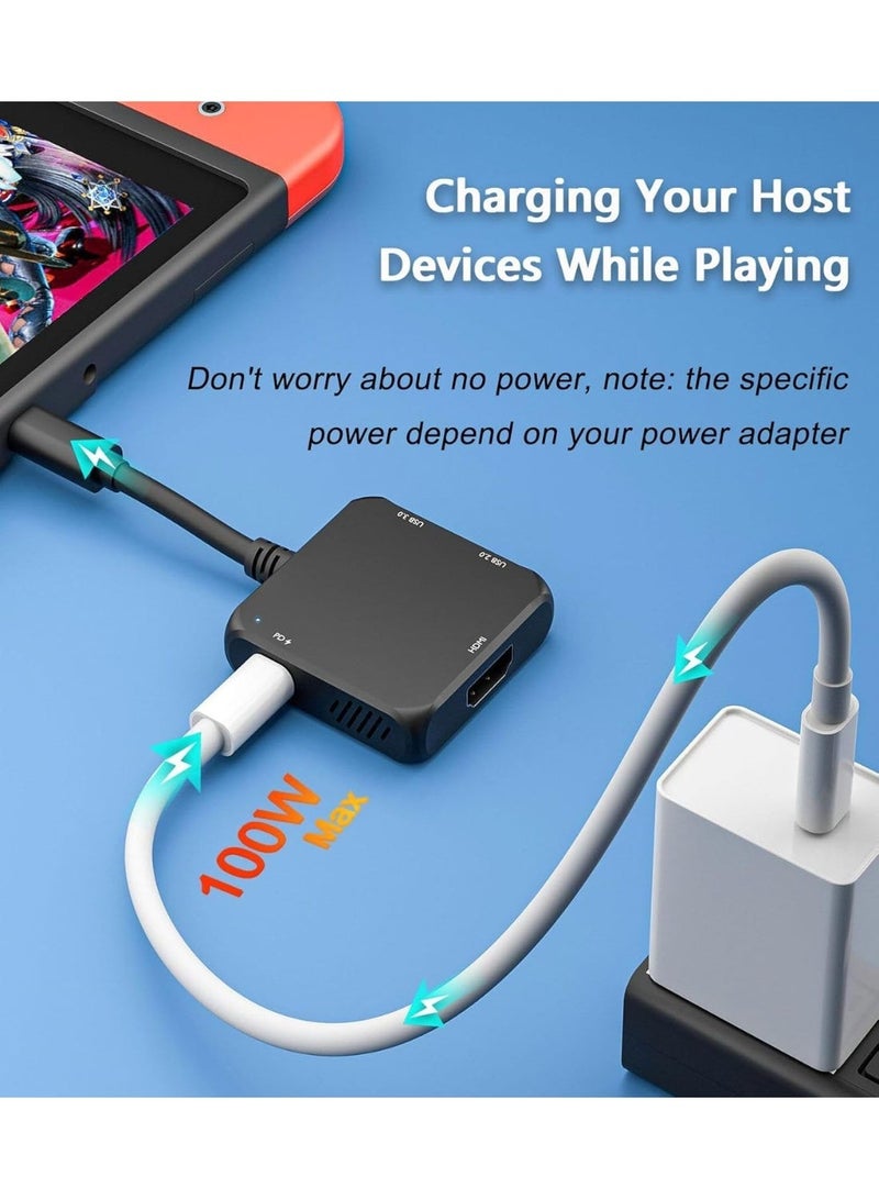 CSIRO 4-in-1 USB-C Hub with 4k HDMI, 100w Pd Charging, USB 3.0 & USB 2.0, Multiport Adapter for Macbook, iPad, Surface, Xps, Switch & Steam Deck - Image 4